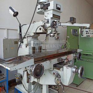 Taiwan İnverter Sistem Servolu Sony Dijitalli 6 Numara Bilyalı Hassas Üniversal Kalıpçı Freze