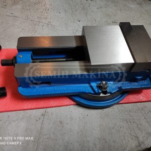 200 luk sıfır kutusunda altı dönerli dereceli açılı kalıpçı freze mengene