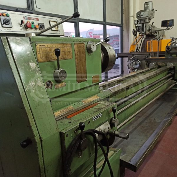2 Metre 500 Çap Fener Mili 63 mm Orjinal Torna Tezgahı