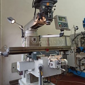 Sıfır Ayarında Dijitalli Arbürlü Bilyalı Mil Sistemli Kalıpçı Üniversal Freze