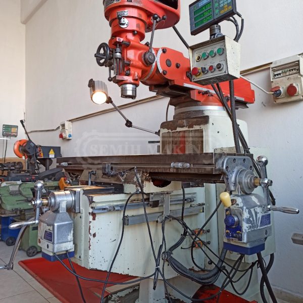 Dijtalli Full Otomatik Taiwan Eumega Kalıpçı Freze Tezgahı