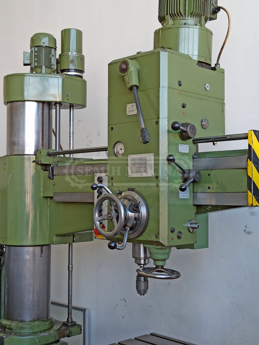 Sıfır Ayarında Orjinal Alman Bowes Patentli Radyal Matkap Tezgahı - Görsel 11