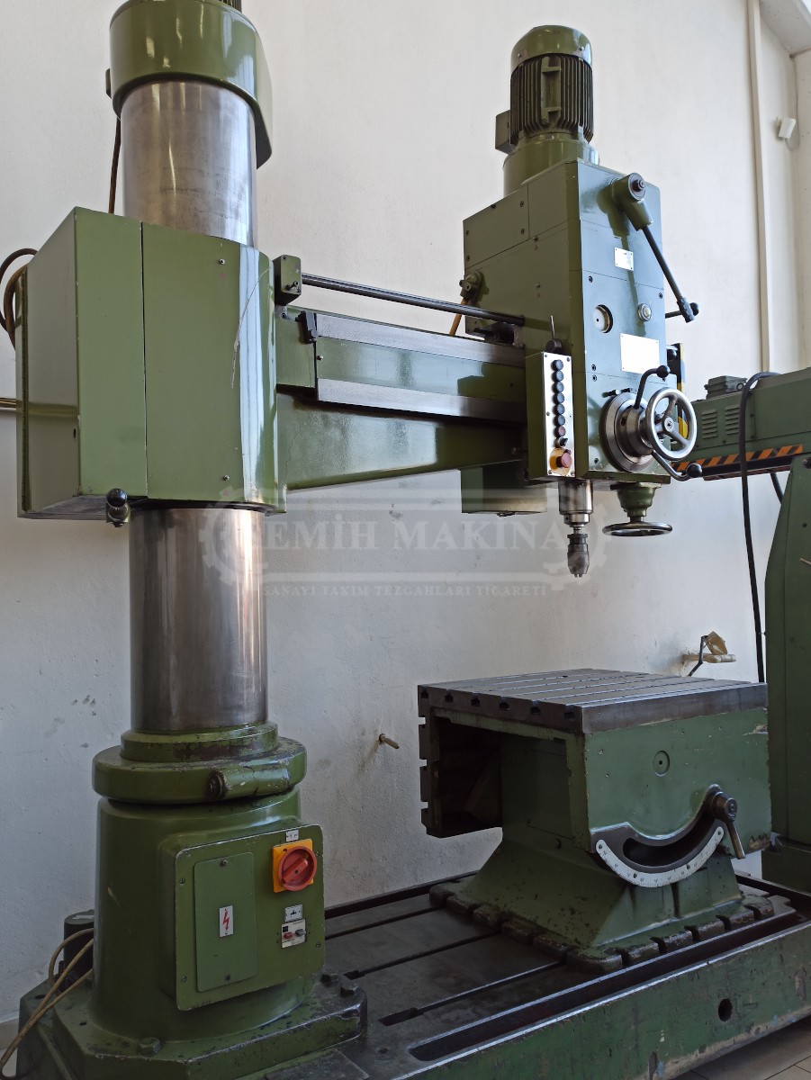 Sıfır Ayarında Orjinal Alman Bowes Patentli Radyal Matkap Tezgahı - Görsel 3