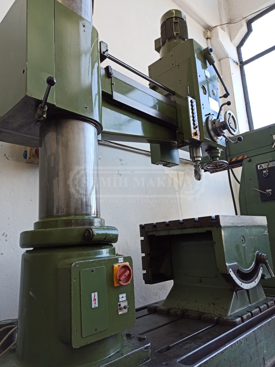 Sıfır Ayarında Orjinal Alman Bowes Patentli Radyal Matkap Tezgahı - Görsel 5