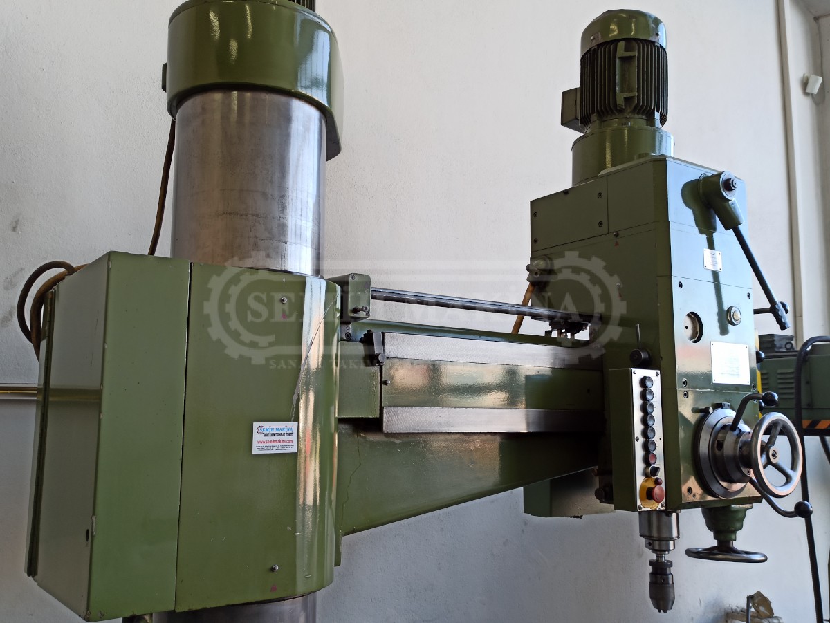 Sıfır Ayarında Orjinal Alman Bowes Patentli Radyal Matkap Tezgahı - Görsel 6