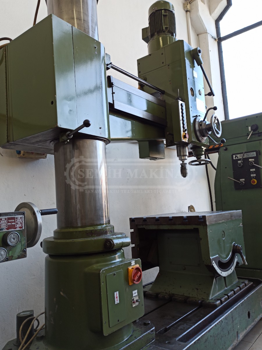 Sıfır Ayarında Orjinal Alman Bowes Patentli Radyal Matkap Tezgahı - Görsel 8