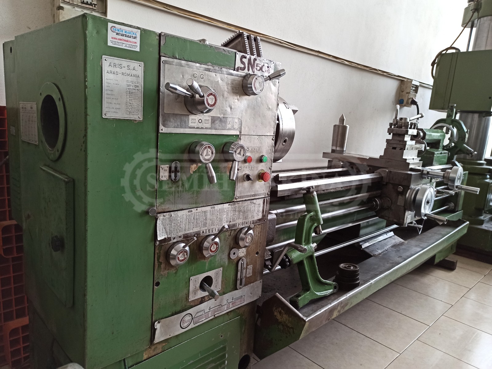 2 Metre Fener Mili 105 Rapid Hareketli Avrupa Romen Torna - Görsel 4