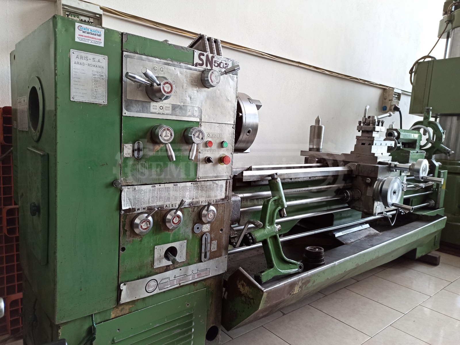 2 Metre Fener Mili 105 Rapid Hareketli Avrupa Romen Torna - Görsel 8