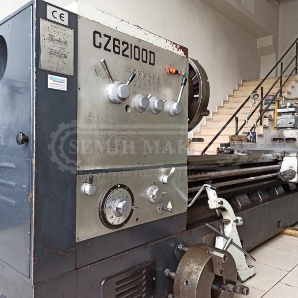 3 Metre 1000 Çap Fener 135 Monoblok Gövde Geniş Banko Rapid Hareketli Torna