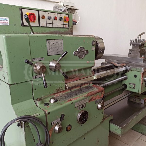 Sıfır Ayarında 1 Metre Full Takım Orjinal Temiz Tezsan SN50C Tos Torna