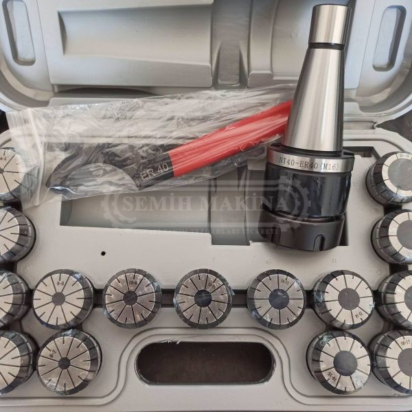 Sıfır kutusunda Full Takım ISO40 ER40 freze pens takımı