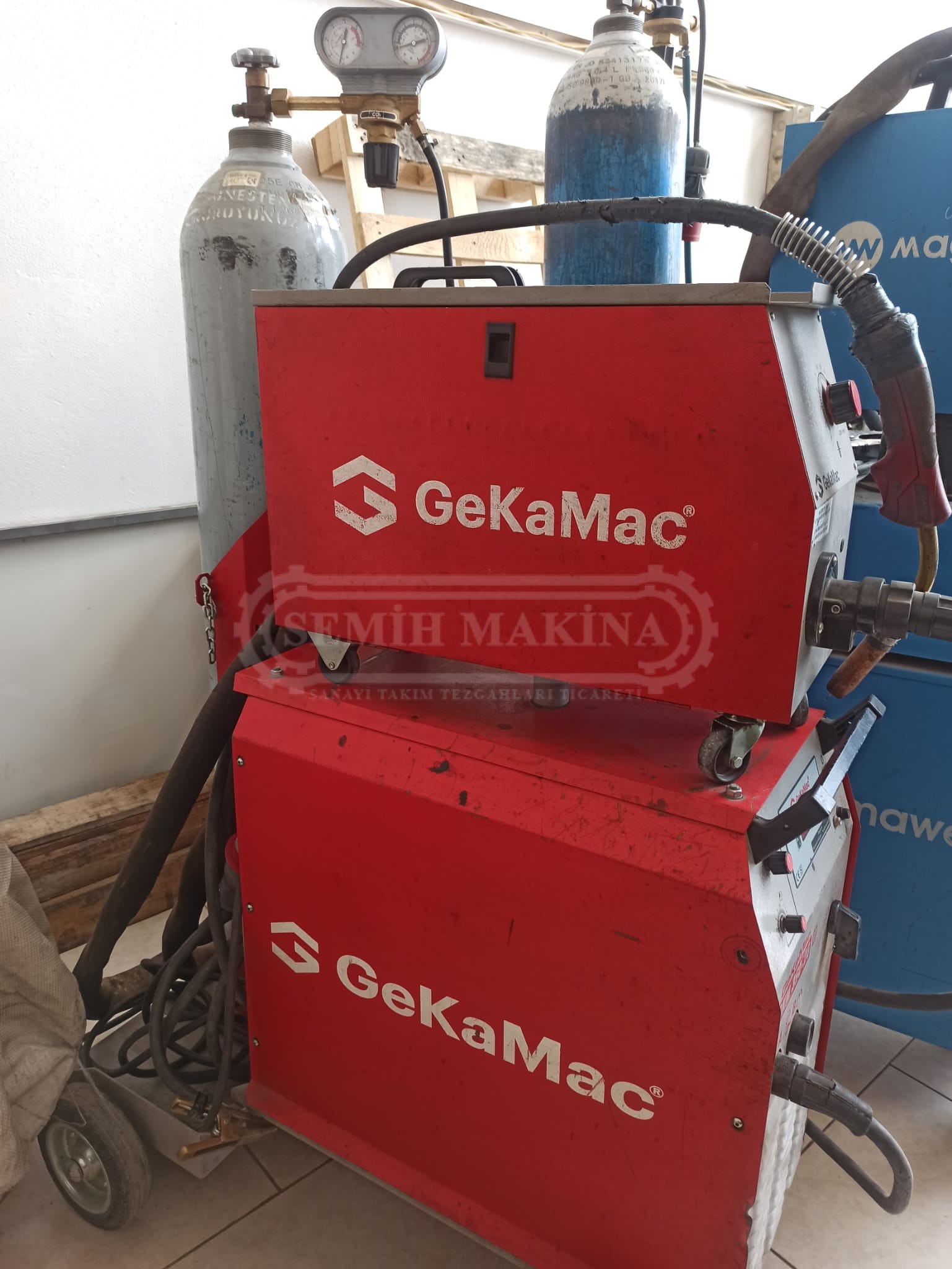 Sıfır Ayarında Gekamac 350 Amper Full Takım Gazaltı Kaynak - Görsel 3