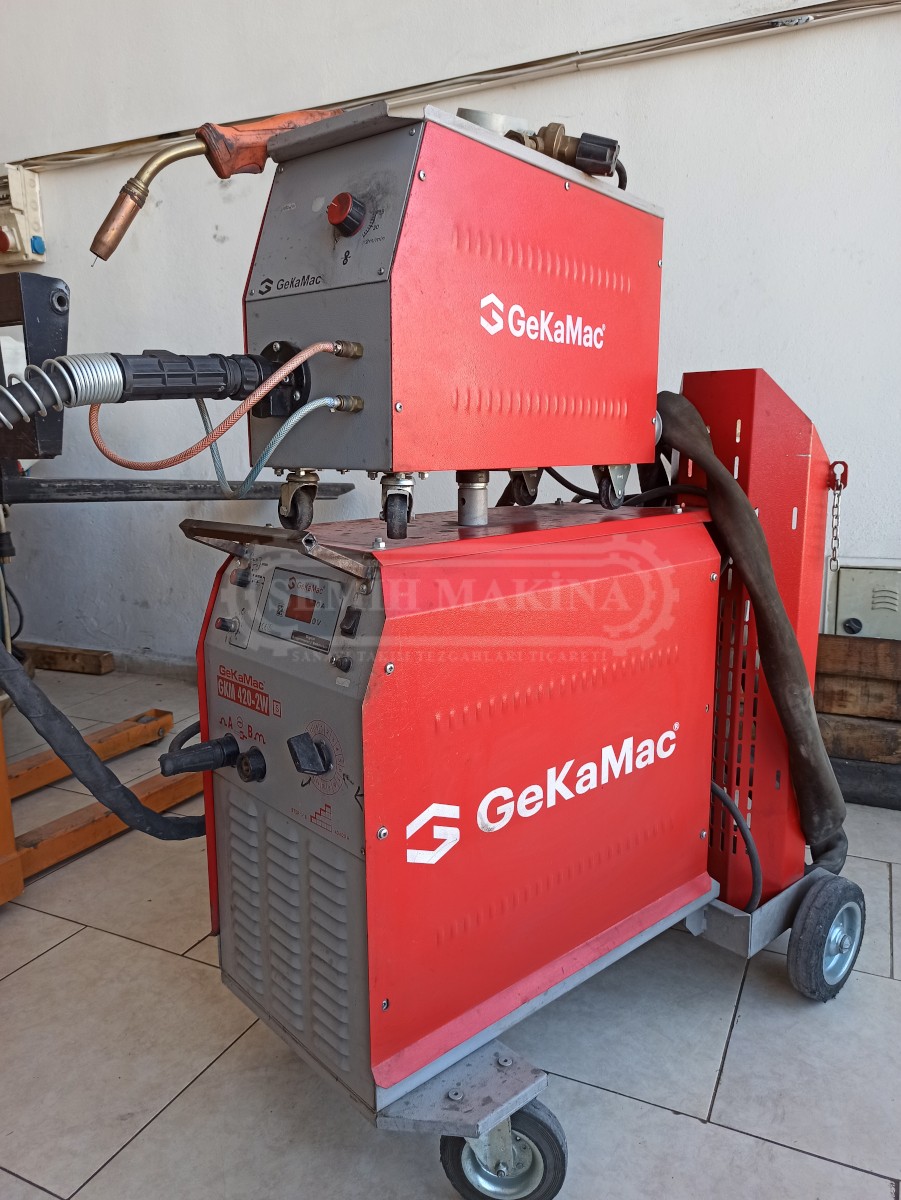 Sıfır Ayarında Gekamac Gedik Fronius 420 Amper Su Soğutmalı Gazaltı Kaynak