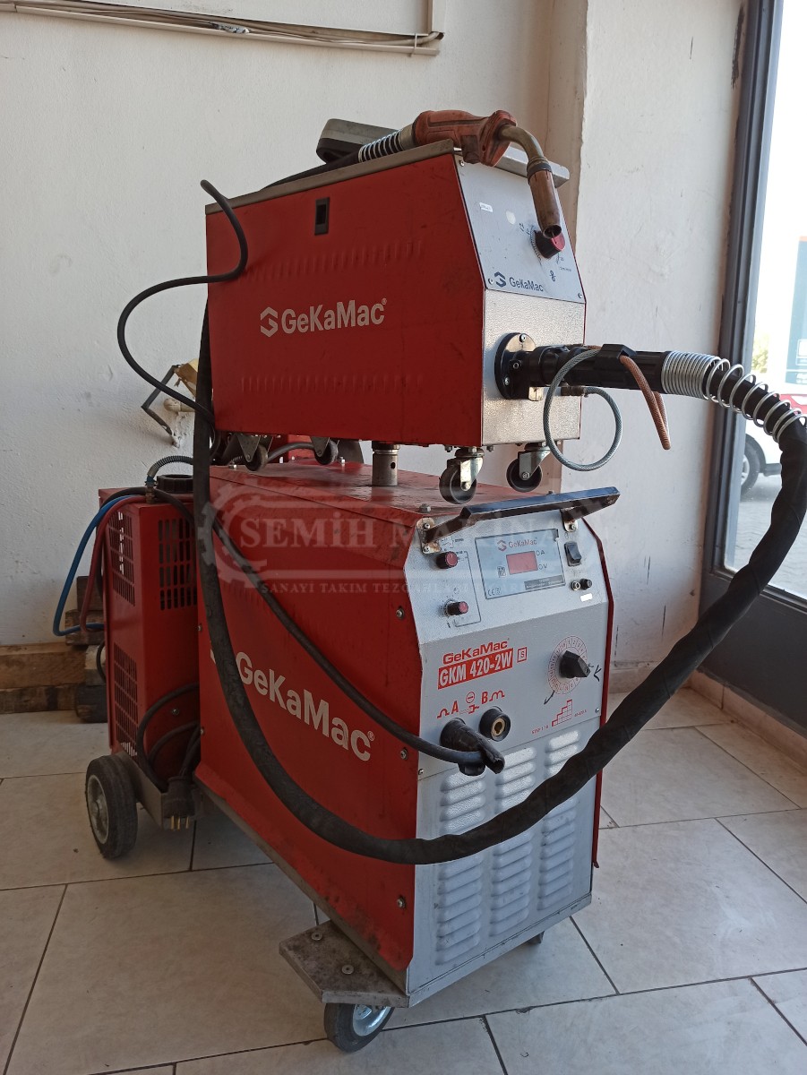 Sıfır Ayarında Gekamac Gedik Fronius 420 Amper Su Soğutmalı Gazaltı Kaynak - Görsel 4